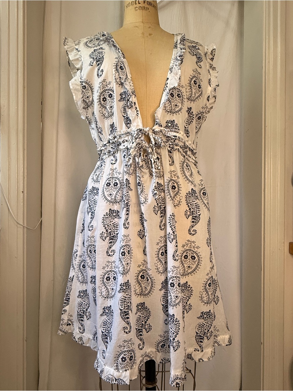 Letarte, Cotton lawn Cover-up sz M/L